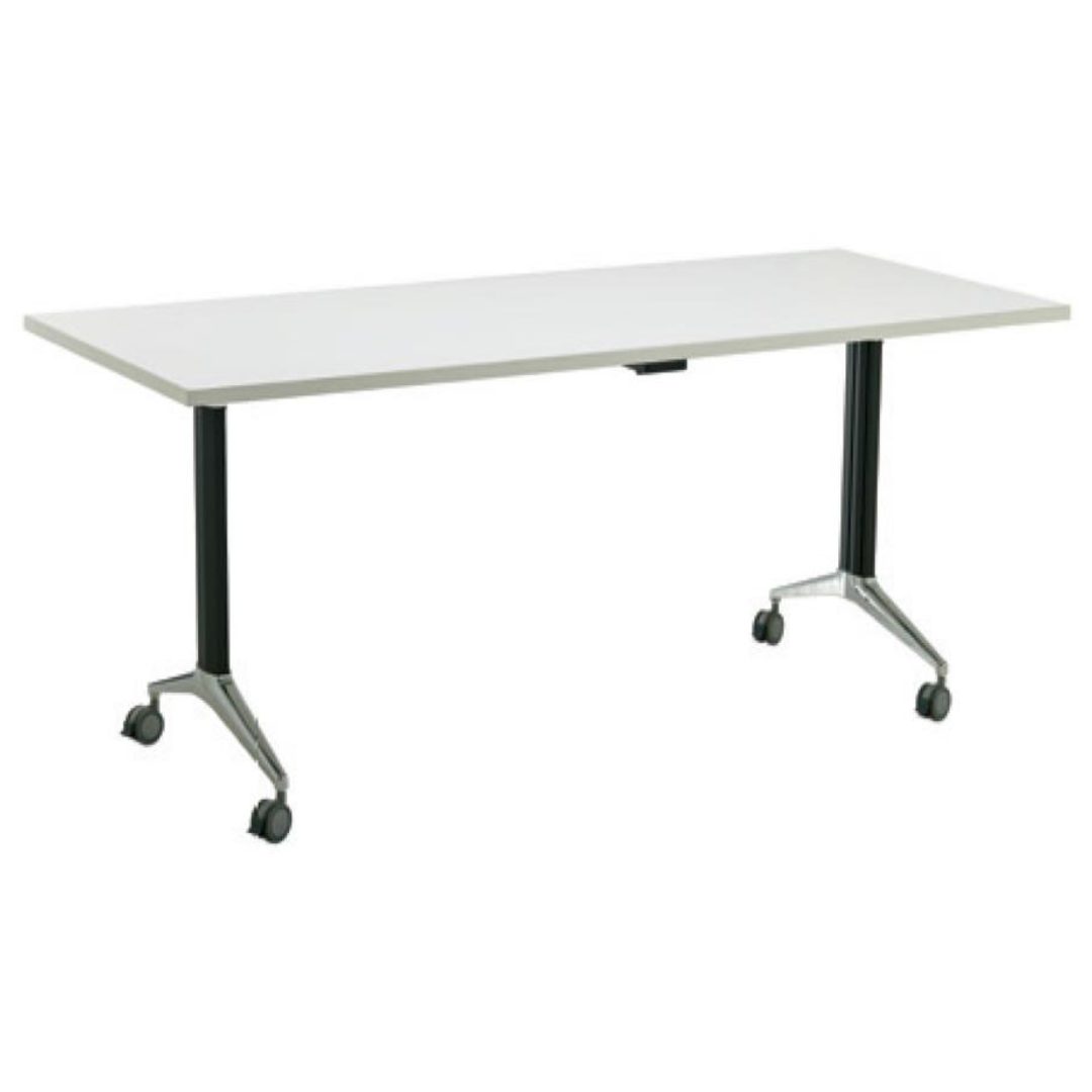 Flip Table desk wtih wheels office furmiture
